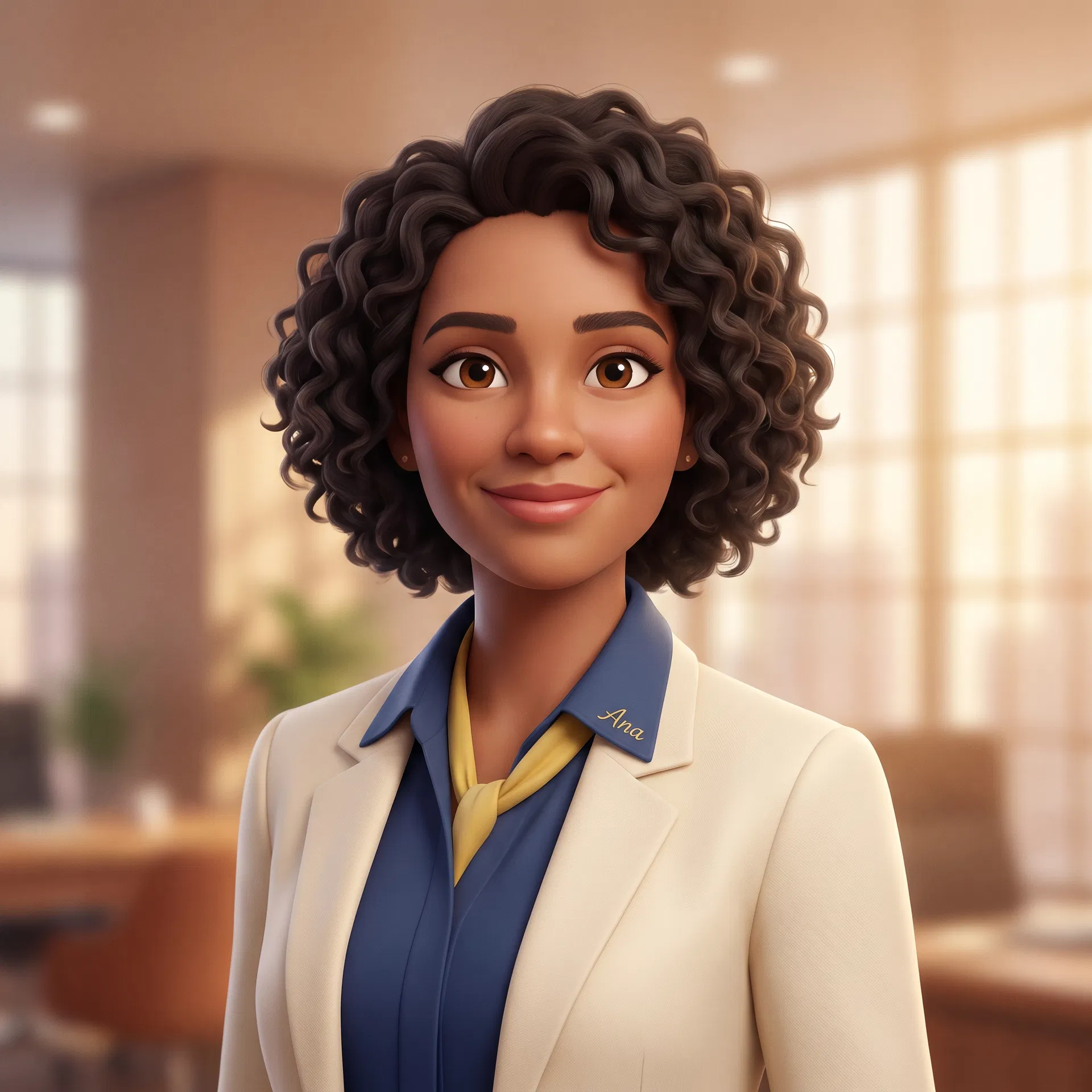 Ana, assistente de atendimento da Porto Izi